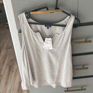 Nordstrom Light Gray Tank Top